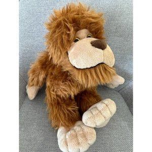 Bigfoot Sasquatch Plush Stuffed Animal Impact Photographics 13” Brown Furry